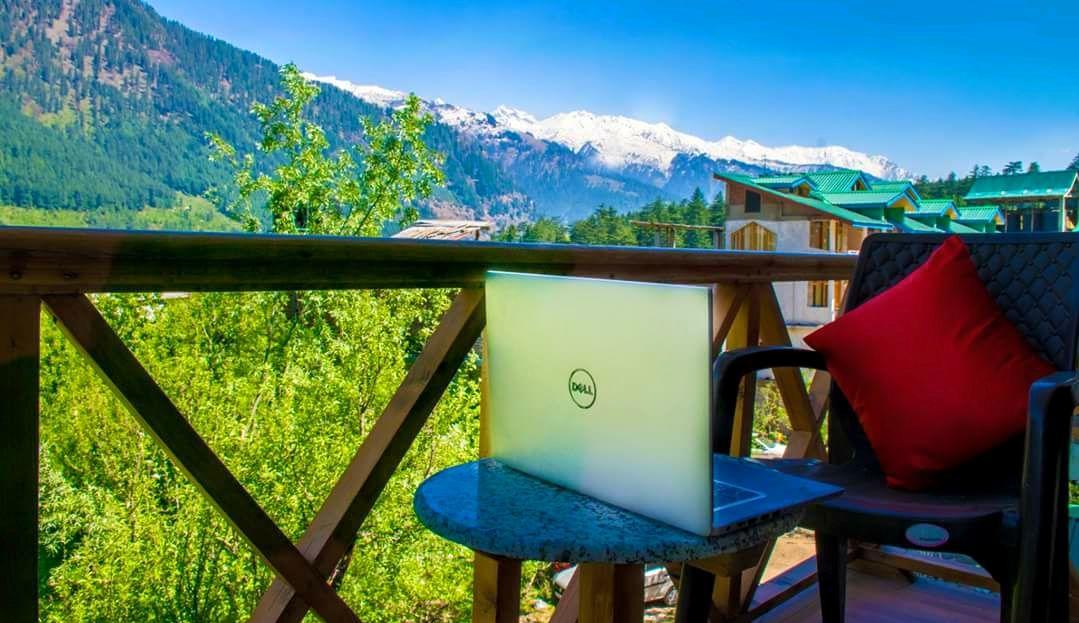 Hotel Apple Villa Manāli Exterior foto